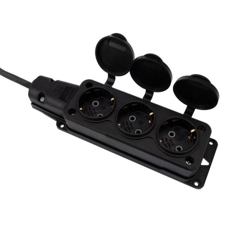 Удлинитель-шнур КГ 3х1.5, 20 м, 3 гнезда, морозостойкий, с/з, 16 А, 3500 Вт, IP44 REXANT | код 11-7075 | REXANT фото 4