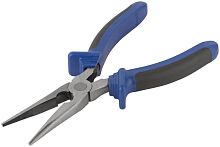 Тонконосы ''Один'' двухцветные обрезиненные ручки, полированная сталь 200 мм | код 47477М | FIT