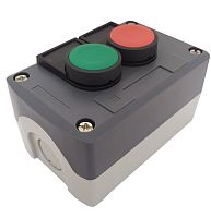 ПКУ21Е-121-65 УХЛ2 КМЕ4610Л 220Взел., КМЕ4601 красн. без сальника пост кнопочный | код XALD241.BR | Briswik