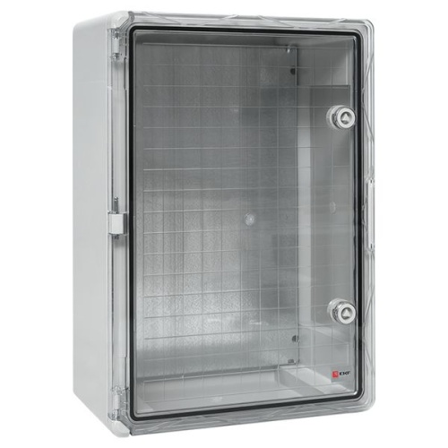 Щит пластиковый с монтажной платой прозр, дверь 500х350х190 мм IP65 PROxima | код PBT65MP005 | EKF фото 2
