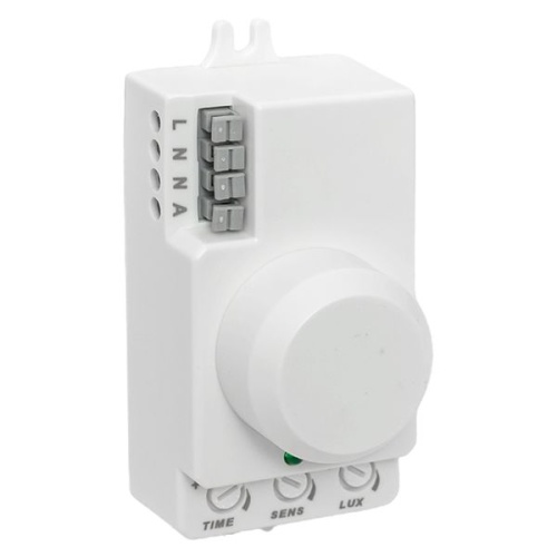 Микроволновый датчик движения бел, 1200Вт 360гр, до 20м IP20 MW-700 PROxima | код dd-mw-700 | EKF фото 2