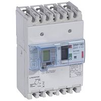 Автоматический выключатель DPX3 160 - термомагн. расц. - с диф. защ. - 36 кА - 400 В~ - 4П - 16 А | код. 420110 | Legrand 