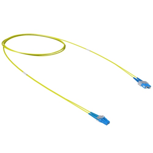 Оптический коммутационный шнур переходной Duplex LC-UPC/SC-UPC, 9/125 OS2, 2 м | код RNPC9DCULU2 | DKC