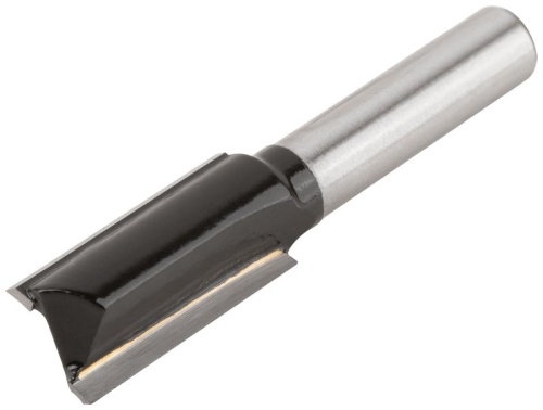 Фреза пазовая прямая с двойн. лезвием DxHxL=12х25х58мм FIT 36641 Фреза пазовая прямая с двойн. лезвием DxHxL=12х25х58мм FIT 36641