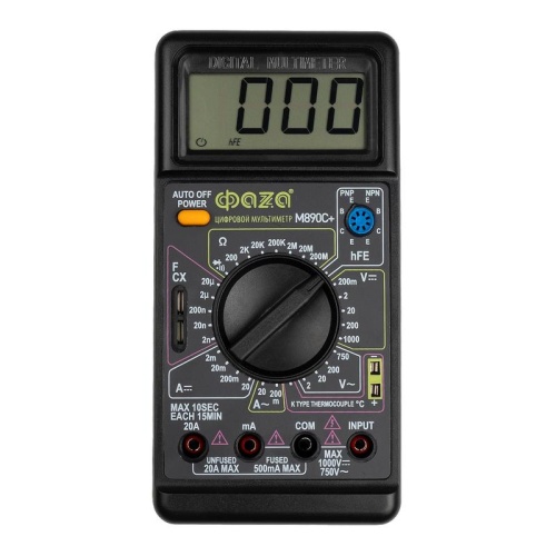 Мультиметр цифровой M890C+ | код 5008816 | JazzWay фото 6