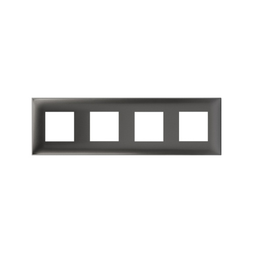 Рамка Avanti, Серый жемчуг, 4 поста (8 мод.) | код 4424908 | DKC