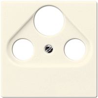 Накладка для телевизионной розетки (SAT-TV-FM) Серия A500 Материал- термопласт Цвет- слоновая кость | код A561BFPLSAT | JUNG