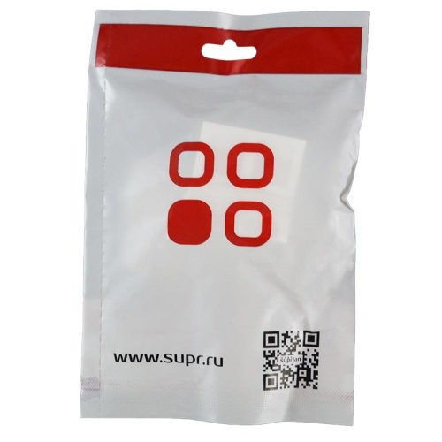 Панель лицевая 2 порта (45х45 Keystone шторки) (DIY упак.) | код 10-0303-1 | SUPRLAN фото 3