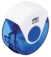 Точилка для карандашей ручная Deli E0554 1 отверстие пластик ассорти европодвес | код 1006819 | DELI