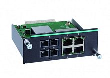 Модуль IM-6700A-2SSC4TX Fast Ethernet module with 2 single-mode 100BaseFX ports with SC connectors and 4 10/100BaseT(X) ports | код 00-06100438 | MOXA