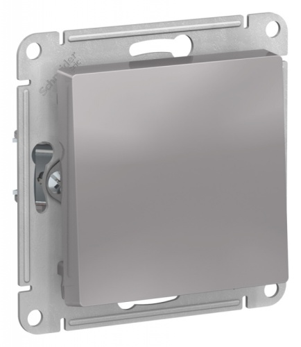 ATLASDESIGN 1-клавишный ВЫКЛЮЧАТЕЛЬ 2-полюсный, 10А, мех., АЛЮМИНИЙ | код ATN000321 | Systeme Electric