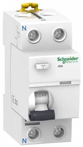 Выключатель дифференциальный (УЗО) ilD 2п 40А 30мА тип AC | код. A9R50240 | Schneider Electric