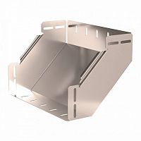 Угол вертикальный внутренний 90 градусов Стандарт INOX (AISI 409) 300х100 Промрукав | код PR16.3385 | ПРОМРУКАВ