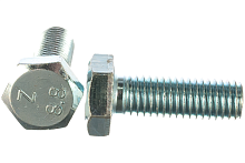 Болт M6х25.35 ГОСТ 7798-70 с гайкой ГОСТ 5915-70 класс прочн. болта 5.8 покрытие цинк | код 4108680-625 | ЭТМ-Крепеж
