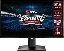 Монитор MSI 24.5 Optix MAG251RX черный IPS LED 16:9 HDMI HAS 400cd 178гр/178гр 1920x1080 240Hz G-Sync FreeSync DP FHD USB 5.4кг | код 1395240 | MSI