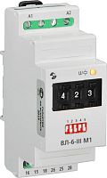 Реле времени ВЛ-6-III M1 24...220В 50Гц/пост. 0.1с...999ч | код A8222-34126114 | Реле и Автоматика