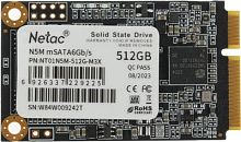 Накопитель SSD Netac SATA-III 512GB NT01N5M-512G-M3X N5M mSATA | код 1901128 | NETAC