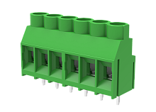 MC-TG6.35H02C Клемма МС, шаг 6.35мм, 2 конт., шт | код MC-TG6.35H02C | SUPU