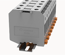 DC50-01P-11-00Z(H) Клемма винтовая DC, 50 мм.кв., серый | код 11020000216 | DEGSON