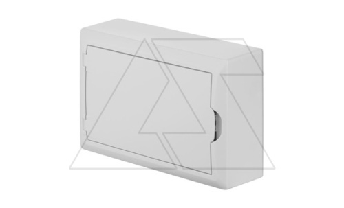 Щит навесной ECO BOX 1x12M, N/PE 2x 6x16+3x10mm2, белая пласт. дверь, белый RAL9003, 198x298x96mm, IP40 | код 2503-00 | Elektro-plast Nasielsk
