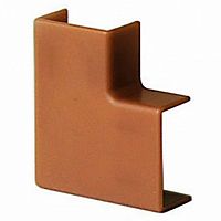 APM 40x17 Угол плоский коричневый (розница 4 шт в пакете, 14 пакетов в коробке) (упак. 56шт) | код. 00425RB |  DKC