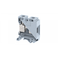 Клемма проходная винтовая 35 мм2, на 2 подключения, серая KUT35(G) | код 1108010000 | Elmex