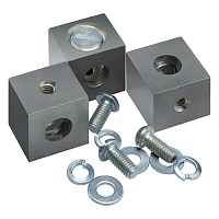 Комплект зажимов OptiMat E100-16..50А-ОМ4-РЕГ-3шт | код 273937 | КЭАЗ