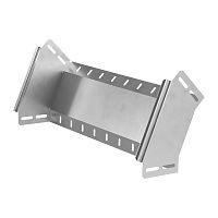 Угол вертикальный внешний 45 градусов Стандарт INOX (AISI 304) 500х100 Промрукав | код PR16.2915 | ПРОМРУКАВ