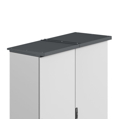 Заглушка для козырька R5TTL корпусов CQE Г=400мм RAL7011 DKC R5TTLPG40 фото 3 Заглушка для козырька R5TTL корпусов CQE Г=400мм RAL7011 DKC R5TTLPG40 фото 3