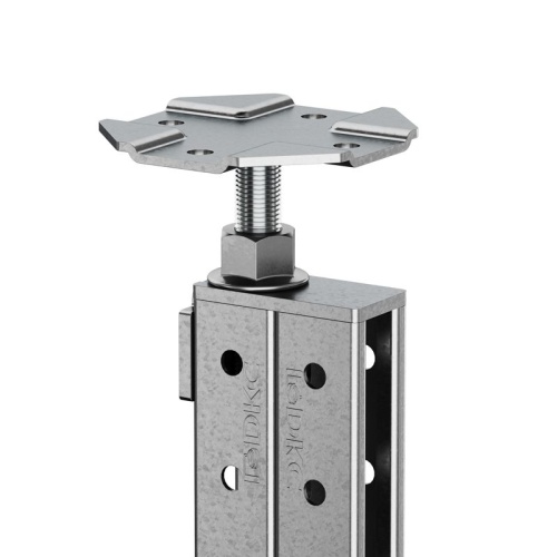 Стойка фальшпола двойная, длина 675 мм, регулировка 645-705 мм | код STD0675 | DKC фото 3