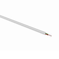 REXANT Телефонный кабель ШТЛП 2 жилы Cu, белый, 100 м | код 01-5001 | REXANT