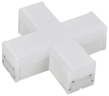 Светильник LED X-образн. 1010 12Вт 4000К 180х180мм бел. IEK | код LT-LDCK-X-1010-12-40-K01 | IEK