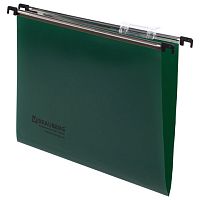 Подвесные папки А4 (350х245 мм), до 80 листов, КОМПЛЕКТ 5 шт., пластик, зеленые, BRAUBERG (Италия), 231799 | код 231799 | BRAUBERG