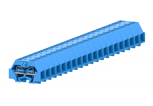 240354 Клемма TB концевая проходная 2-2 с бок. подключ. с защелк. ножками, сеч.1.5мм2, син., шт | код 240354 | SUPU 240354 Клемма TB концевая проходная 2-2 с бок. подключ. с защелк. ножками, сеч.1.5мм2, син., шт | код 240354 | SUPU