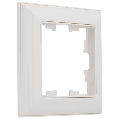 Рамка 1-м BRITE РУ-1-Бр бел./бел. | код BR-M12-12-K01 | IEK фото 4