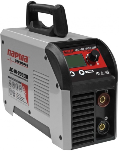 Сварочный аппарат Парма АС-01-200ДИ инвертор MMA DC/TIG DC 8.2кВт | код 1484078 | ПАРМА