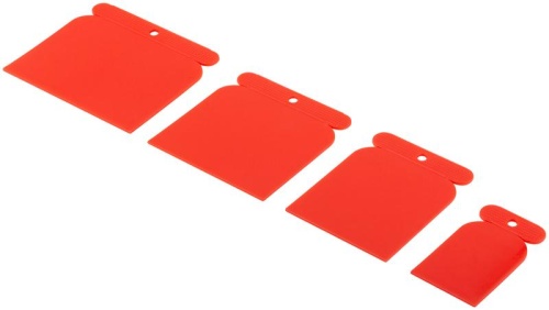 Шпатель пластиковый набор 4шт "Япончик" 50/80/100/120мм FIT 06752 фото 2 Шпатель пластиковый набор 4шт "Япончик" 50/80/100/120мм FIT 06752 фото 2