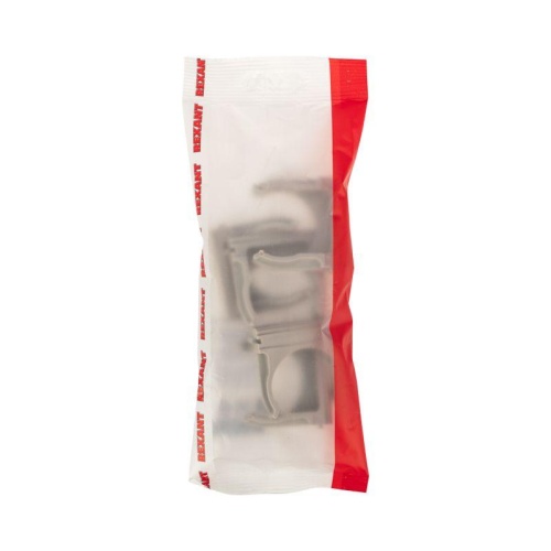 Крепеж-клипса для трубы 40 мм серая (5 шт./уп.), REXANT | код 28-0140-4 | REXANT фото 3 Крепеж-клипса для трубы 40 мм серая (5 шт./уп.), REXANT | код 28-0140-4 | REXANT фото 3