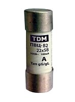 Плавкая вставка ПВЦ-В2 22х58 25А TDM | код SQ0729-0030 | TDM