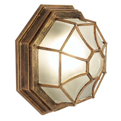 Светильник садово-парковый 60Вт 230В 270х270х120 черн. зол. PL661 FERON 11651 Светильник садово-парковый 60Вт 230В 270х270х120 черн. зол. PL661 FERON 11651