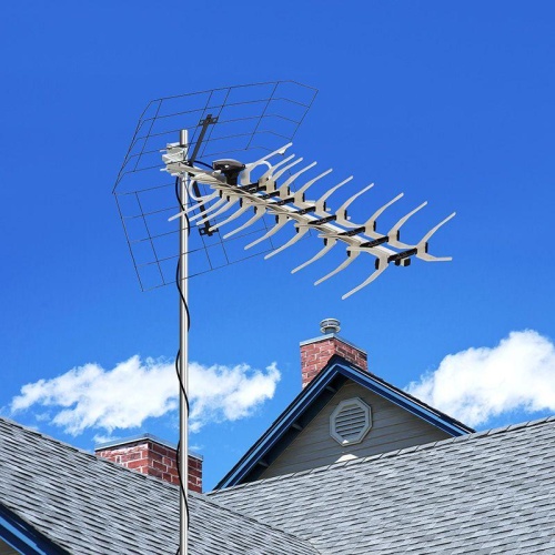 ТВ антенна наружная Активная для аналогового и цифрового ТВ - DVB-T2 RX-413 | Код. 34-0413 | Rexant фото 2