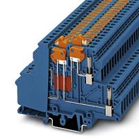 Клеммы с ножевыми размыкателями UDMTK 5-P/P BU | код 3101113 | PHOENIX CONTACT