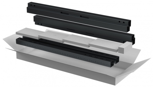 ITK LINEA N Компл. стоек и профилей шкафа 47U чер. | код LN05-47UXX-X | ITK by IEK ITK LINEA N Компл. стоек и профилей шкафа 47U чер. | код LN05-47UXX-X | ITK by IEK