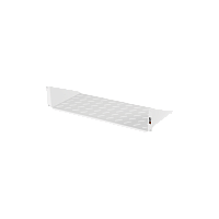 Полка фронтальная TLK, 19, 2U, глубиной 200мм, крепеж в комплекте, серая | код TLK-SHFR-200-GY | TLK