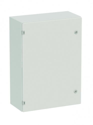 Шкаф компактный распределительный сталь 08пс 400х300х120 IP66 RAL7035 ПРОВЕНТО | код MES 40.30.12 | ПРОВЕНТО
