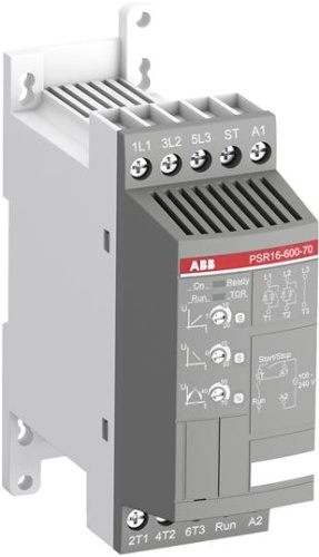 Софтстартер PSR16-600-11 7,5кВт 400В (24 В AC/DC) | код 1SFA896107R1100 | ABB 