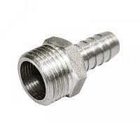 Штуцер под шланг Н 1/2 x 18 мм | код 2697 | AQUALINK