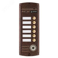 Панель вызывная видеодомофона с ИК подсветкой | код AVP-456 (PAL) TM Медь | Activision