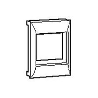 Суппорт Mosaic д/крышки шириной 120мм 2М (10шт.) | код 030446 | LEGRAND