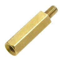 Стойка для печатной платы RUICHI PCHSN-15, шестигранная латунная | код 63035 | Ruichi